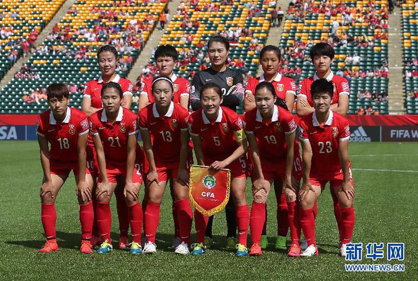 Resultado de imagem para seleÃ§Ã£o feminina da china de futebol