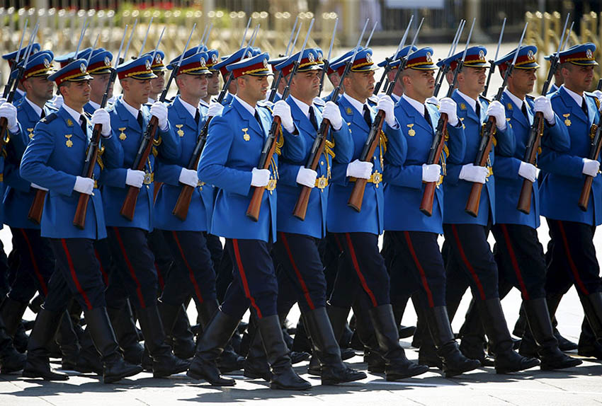 Dezessete unidades estrangeiras participam no desfile do Dia da Vitória na China