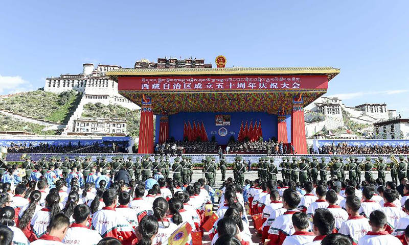 China celebra o 50º aniversário da autonomia do Tibete