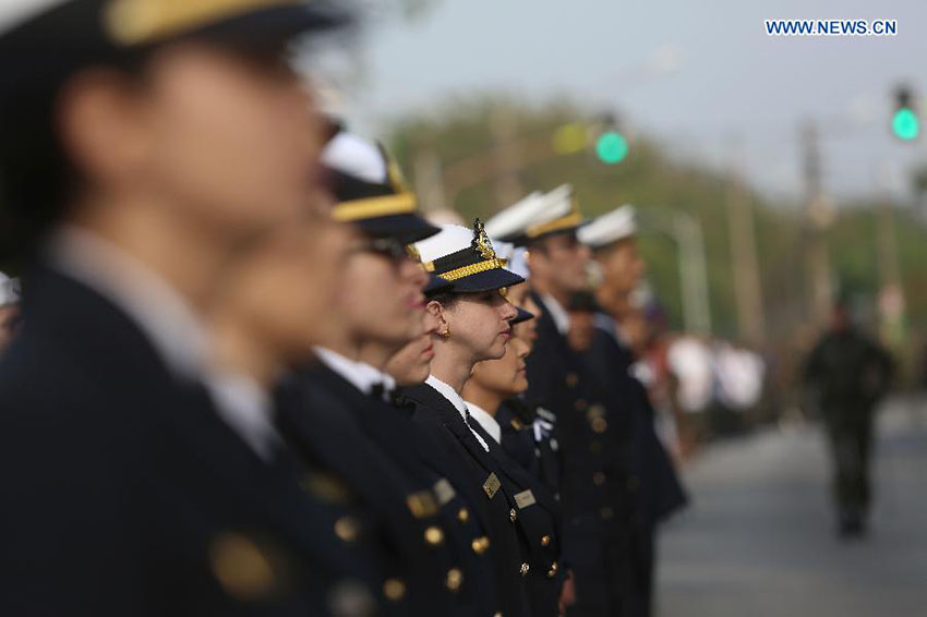 Brasil realiza desfile cívico-militar para comemorar Dia de Independência