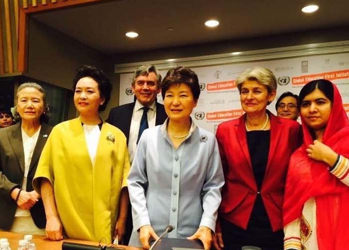Primeira-dama da China discursa na ONU sobre a importância da educação para as mulheres
