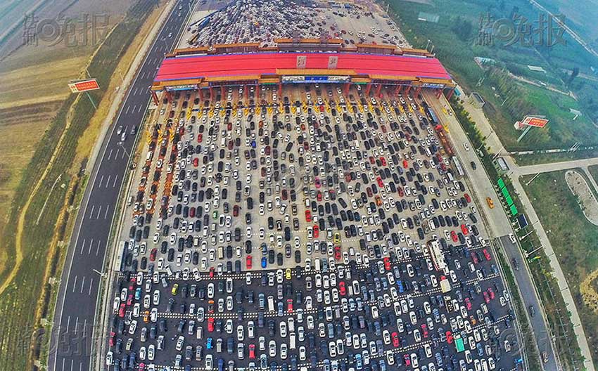 Feriado do Dia Nacional termina em congestionamentos