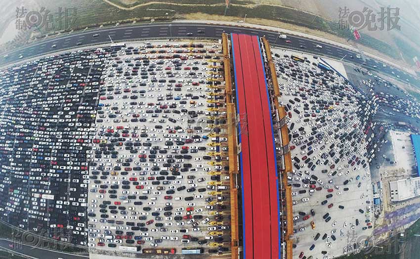 Feriado do Dia Nacional termina em congestionamentos