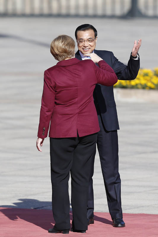 Angela Merkel inicia sua oitava visita à China