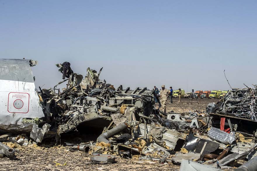 Rússia confirma que avião sinistrado foi detonado por explosivo