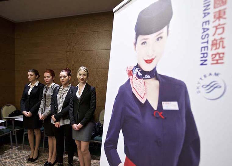China Eastern Airlines realiza primeiro recrutamento em Itália