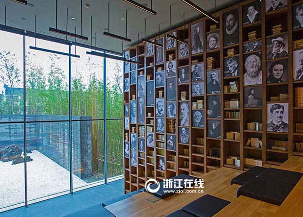 Biblioteca que mais se parece com uma exposição de arte é inaugurada em Wuzhen