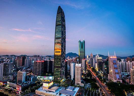 As 10 cidades de grande dimensão com melhor desempenho econômico na China