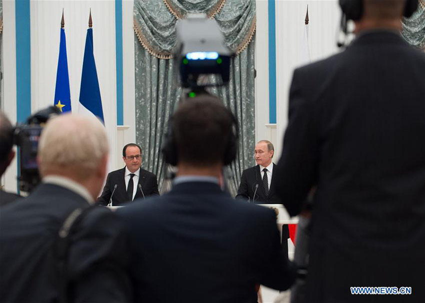 Rússia está pronta para se juntar à França na luta contra o terrorismo, disse Putin