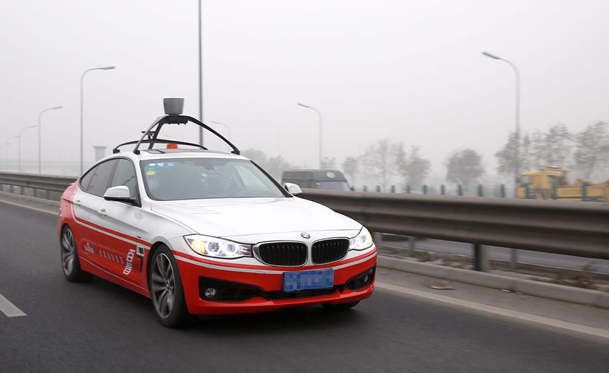 Veículo sem motorista da Baidu completa testes rodoviários