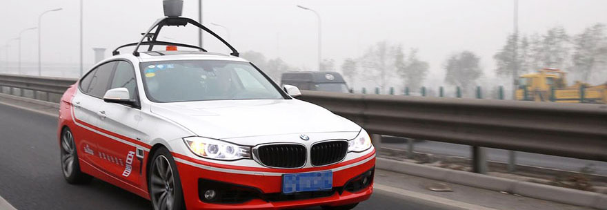 Veículo sem motorista da Baidu completa testes rodoviários