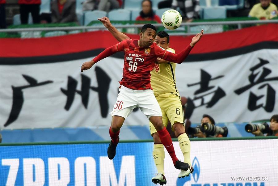 Mundial de Clubes: Guangzhou Evergrande elimina Club America e avança para semifinal