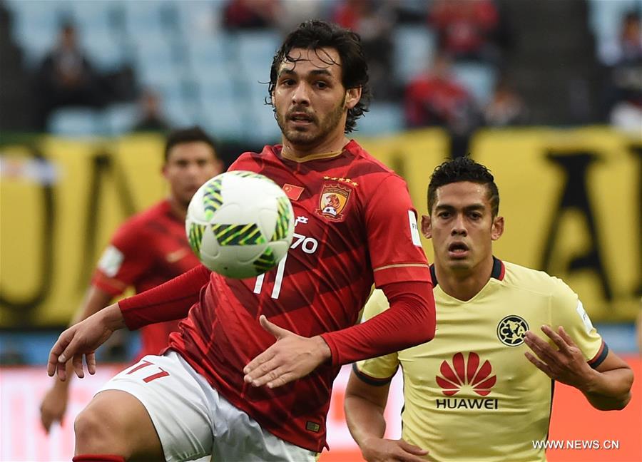 Mundial de Clubes: Guangzhou Evergrande elimina Club America e avança para semifinal