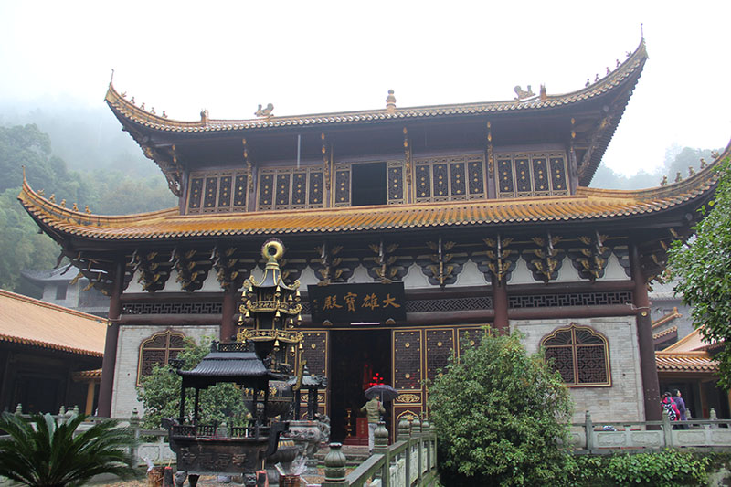 Jiangxi pelos olhos da imprensa internacional - Visita ao Templo Jingju e à Academia Yangming