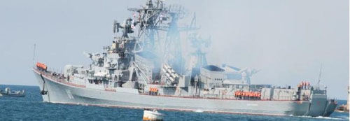 Navio russo dispara para alertar barco pesqueiro turco no Egeu
