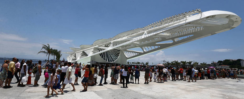 Museu do Amanhã no Rio abre as portas ao público