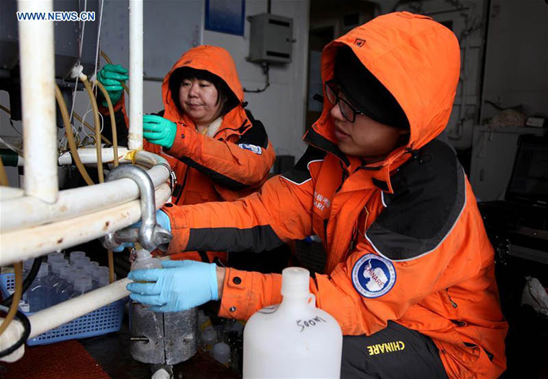 Expedição chinesa inicia investigação marítima na Antártida