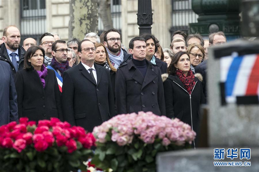 Governo francês realiza atividade para lembrar vítimas dos ataques terroristas