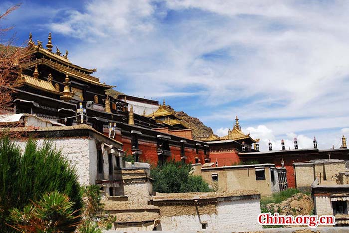 Mosteiro Tashilhunpo no Tibete
