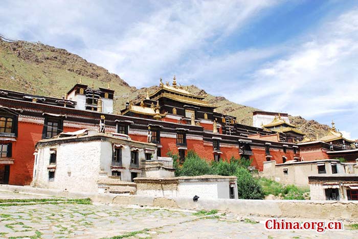 Mosteiro Tashilhunpo no Tibete