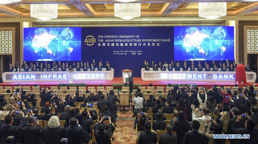 Xi Jinping participa na cerimónia de inauguração do Banco Asiático de Investimento em Infraestruturas