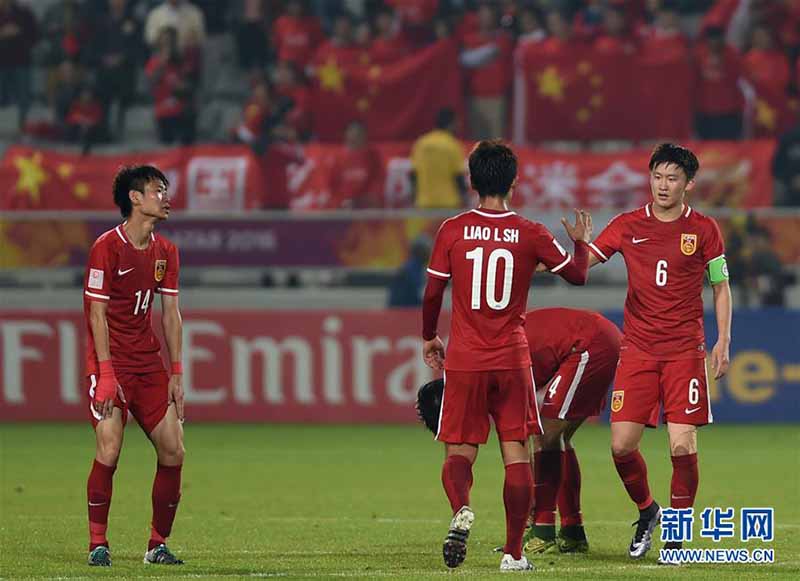 Equipe chinesa de futebol não se classifica para os Jogos Olímpicos do Rio
