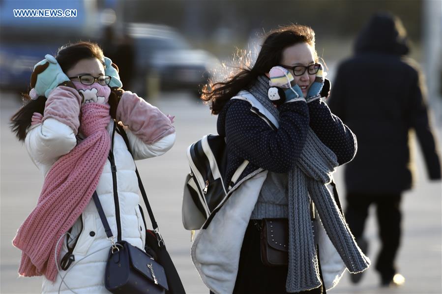 Beijing tem a semana mais fria do ano