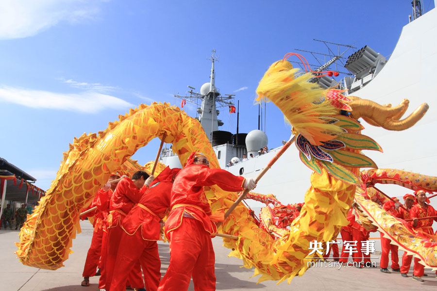 Frota da Marinha chinesa completa primeira visita ao Timor-Leste