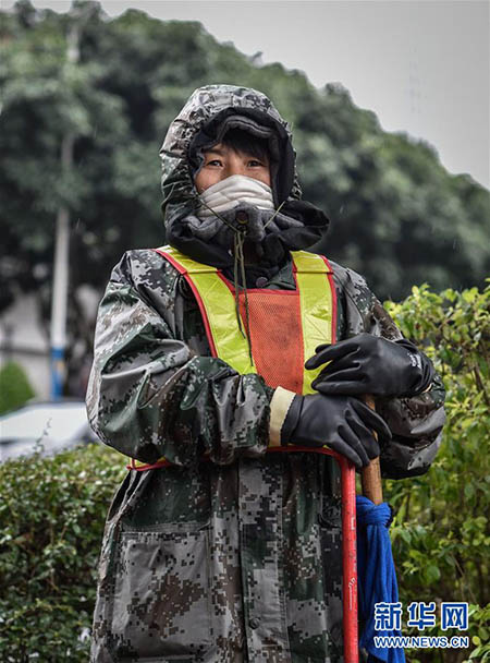 Guangzhou tem sua primeira tempestade de neve nos últimos 60 anos