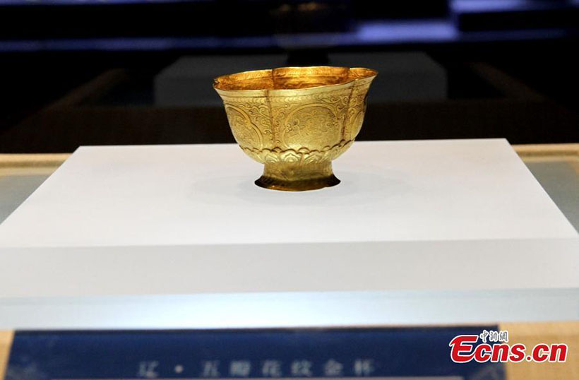 Tesouros da Dinastia Liao exibidos em Yangzhou