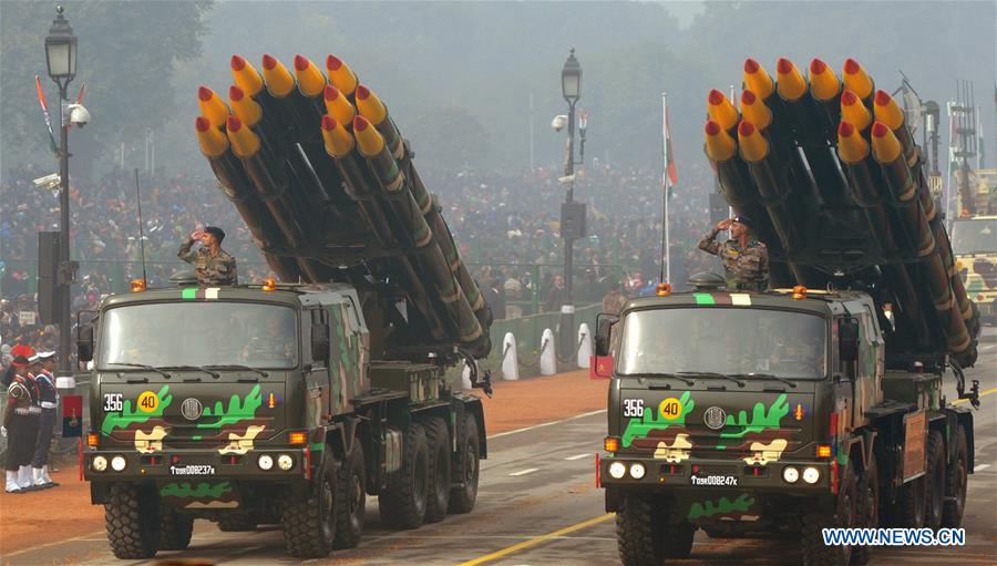 Índia realiza parada militar no Dia da República