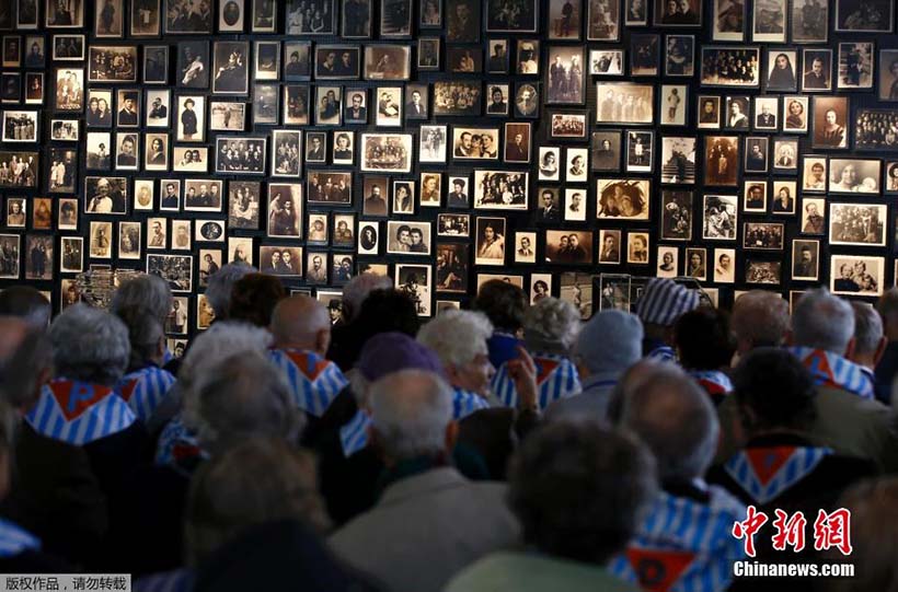 Cerimônia no campo de concentração de Auschwitz homenageia vítimas do Holocausto