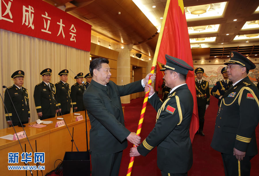 Exército chinês é reorganizado em cinco comandos