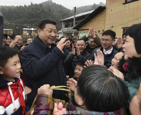 Xi Jinping visita província de Jiangxi antes do Ano Novo chinês
