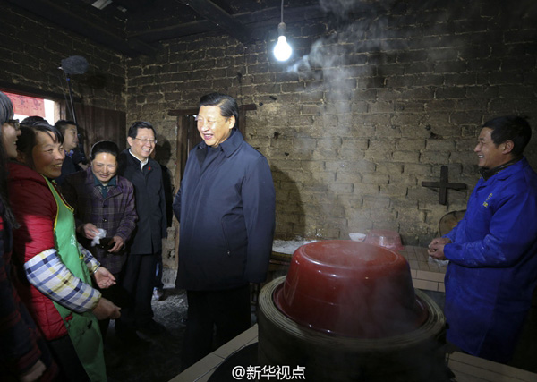 Xi Jinping visita província de Jiangxi antes do Ano Novo chinês