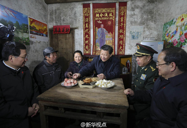 Xi Jinping visita província de Jiangxi antes do Ano Novo chinês