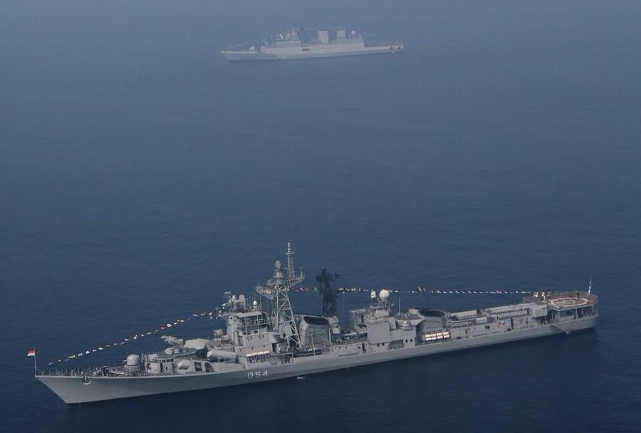 Índia realiza parada marítima internacional