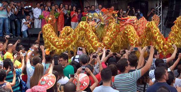 São Paulo celebra a chegada do Ano Novo chinês