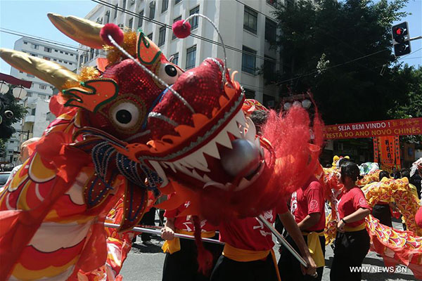 São Paulo celebra a chegada do Ano Novo chinês