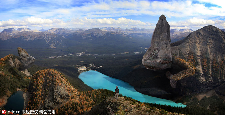 Fotógrafo canadense cria mundo surreal
