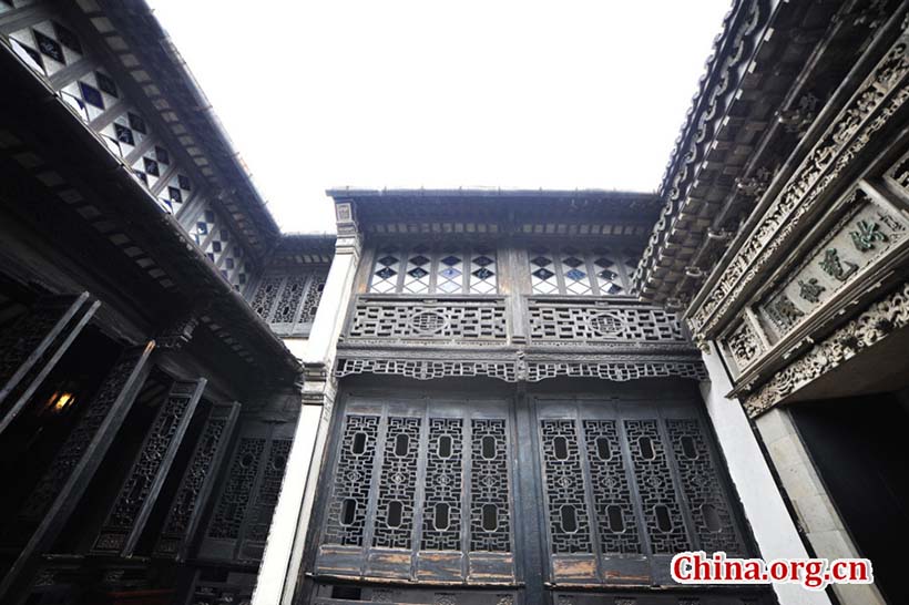 Aldeia antiga de Nanxun na Província de Zhejiang