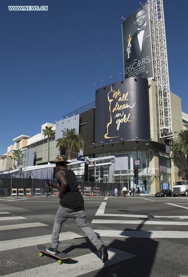 Teatro Dolby prepara a 88ª Gala dos Óscares em Los Angeles