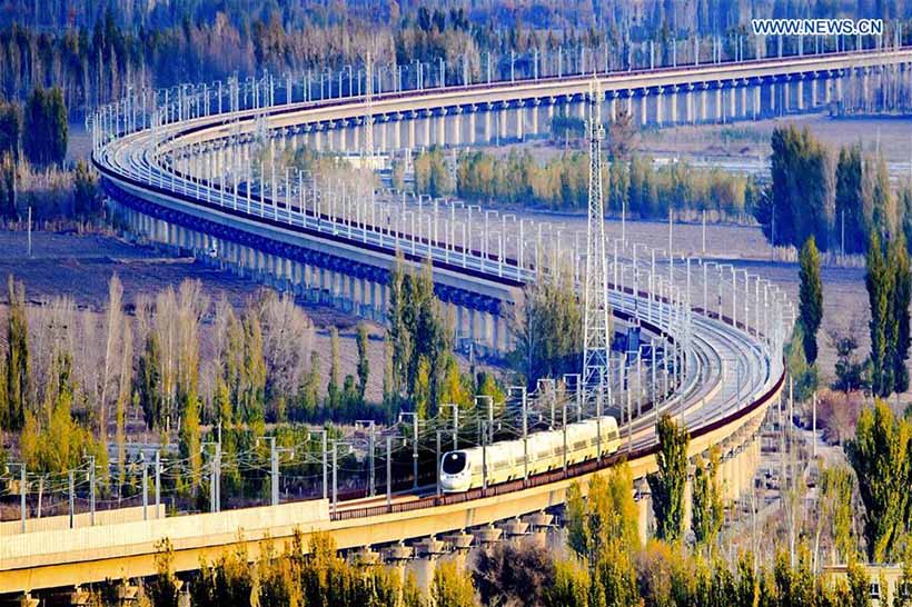 China com a maior rede ferroviária de alta velocidade do mundo