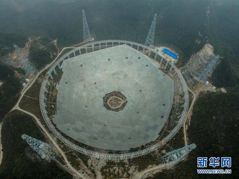 Maior radiotelescópio do mundo será completado