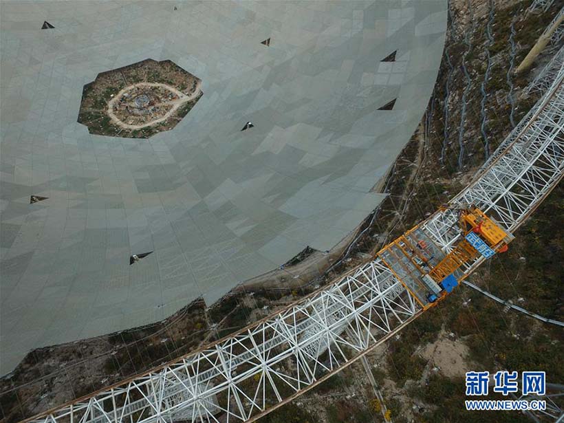Maior radiotelescópio do mundo será completado