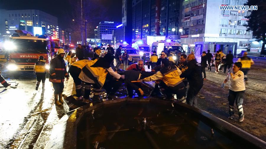 Explosão provoca pelo menos 34 mortos e 125 feridos em Ancara