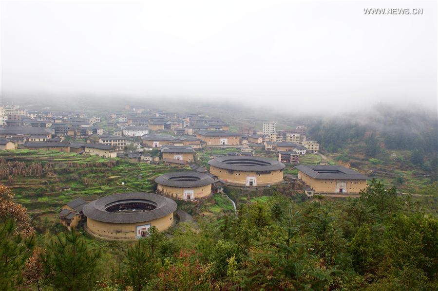 Os “Tulou” da província de Fujian