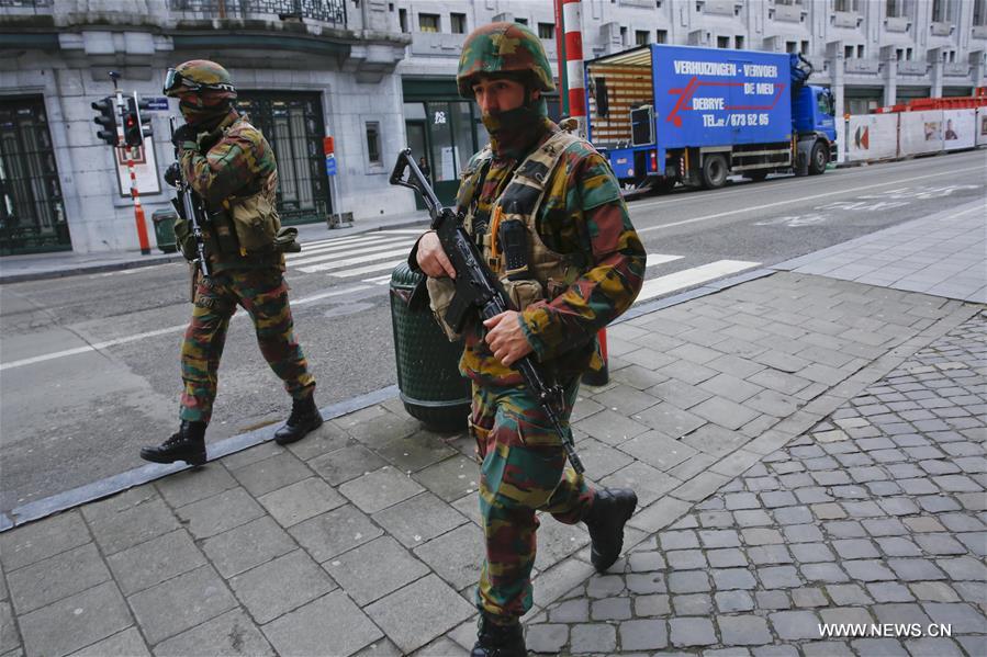 Bélgica reforça segurança depois dos ataques terroristas