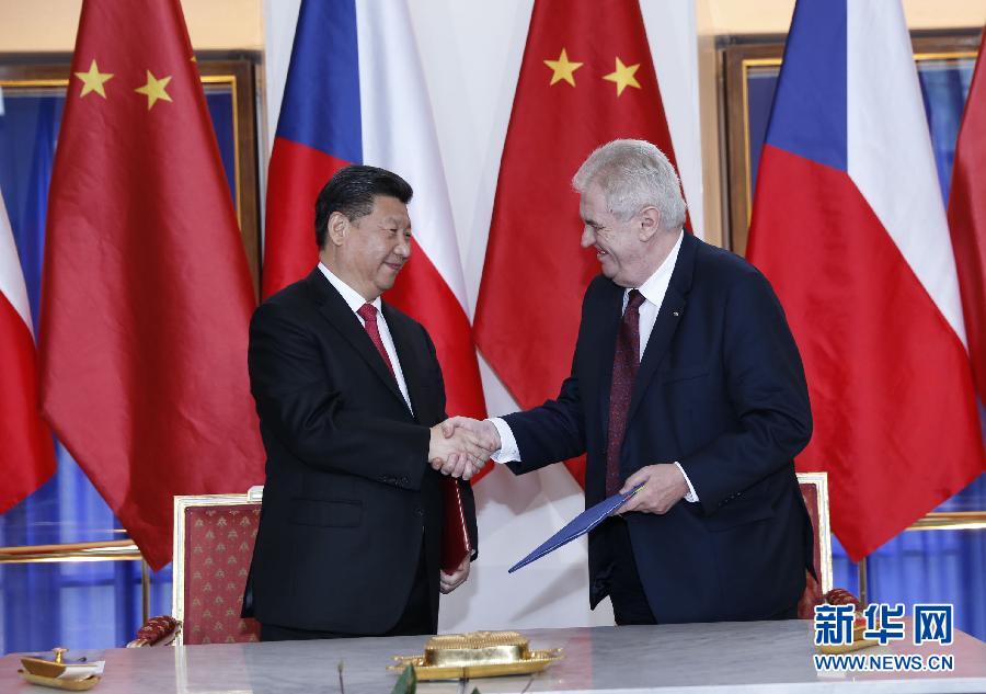 Beijing e Praga formam um novo elo