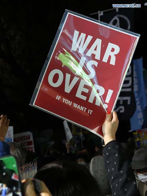 Japão: Manifestantes reúnem-se em torno do parlamento contra novas leis de segurança